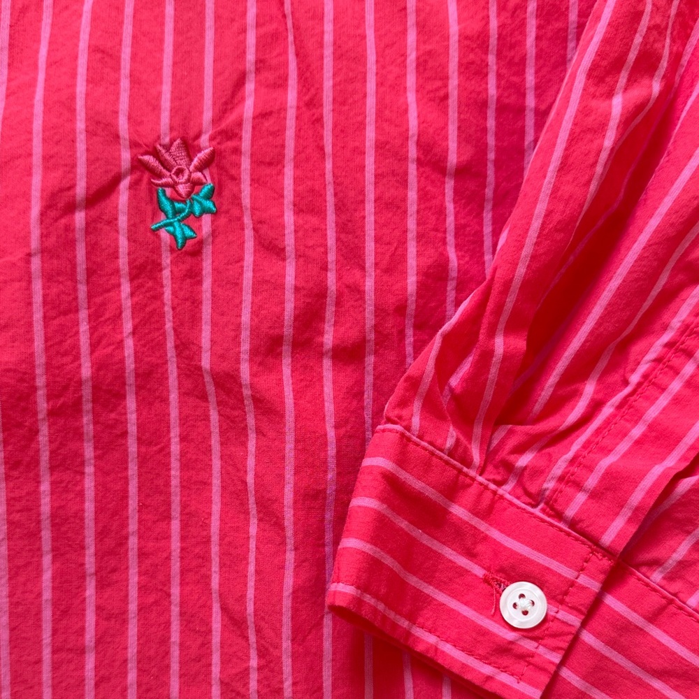 Universal Thread | Oversized Striped Button-Down … - image 3